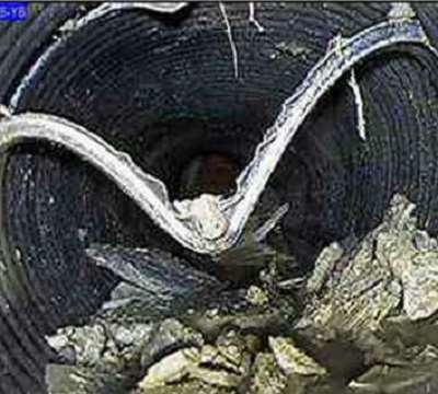 盘山排水管道变形塌陷的非开挖修复方法